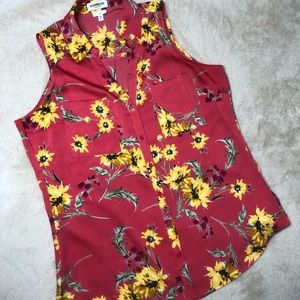 Express Slim Fit Portofino Tank Blouse